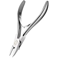 FERYES Clippers per unghie dei piedi incarniti con lama diritta - Strumento podologico forgiato a mano - Pinze per…